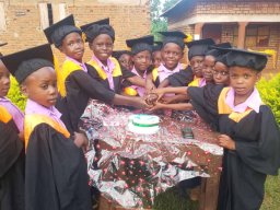 Nursery class graduation
